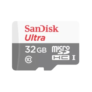 SanDisk Ultra 32GB Class-10 100mbps Micro SDHC UHS-I Memory Card (SDSQUNR-032G-GN3MN)